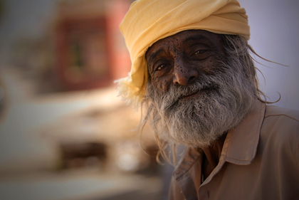 Whether it is capturing candid moments or creating unique abstract compositions, street portraitures in India offer a unique way to document the beauty and culture of India, such as with this man. Read more in this archive story.